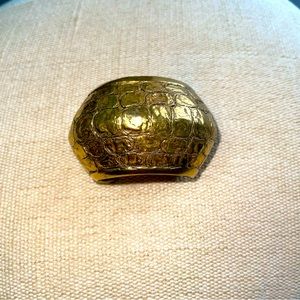 Roberto Cavalli gold cuff bracelet